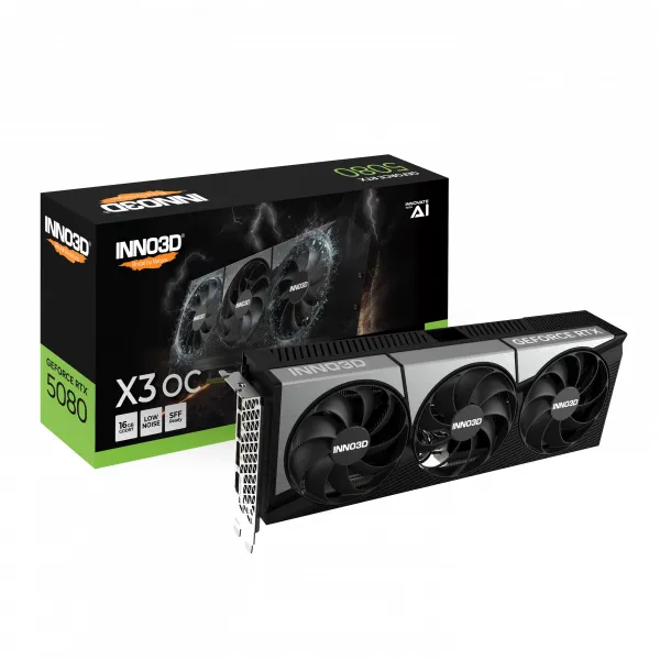 Card màn hình INNO3D RTX 5080 X3 OC 16GB GDDR7